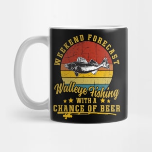 Walleye Fishing Mug